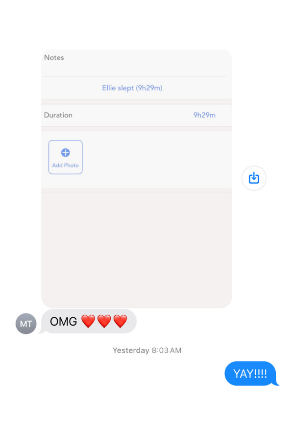 Customer testimonial screenshot